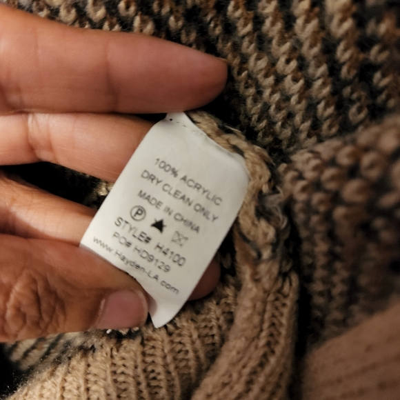 Hayden leopard print cardigan size M/L - Picture 6 of 6